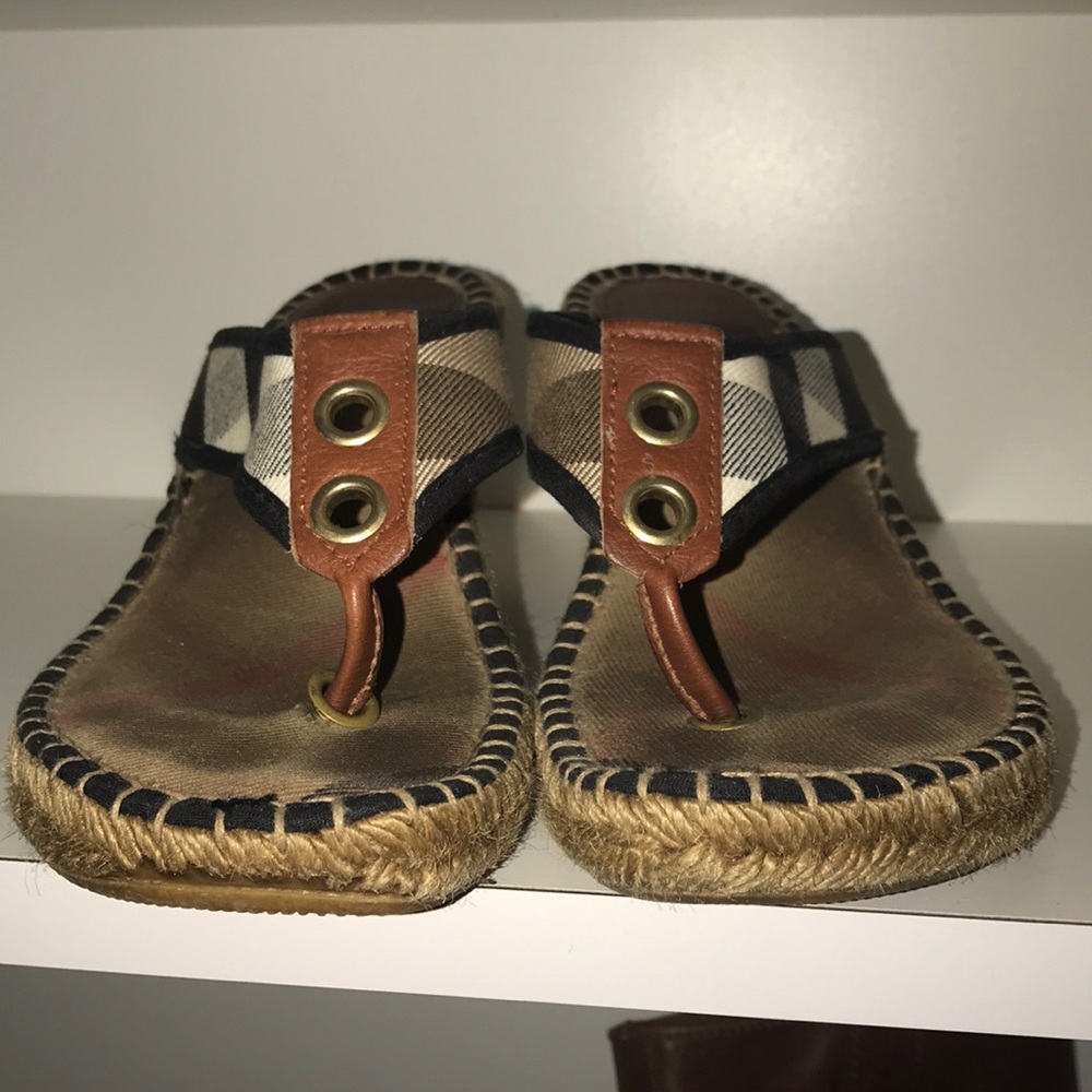 Burberry wedges